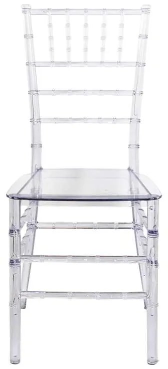 Καρέκλα Tiffany pakoworld διάφανο pc 38.5x46x88εκ