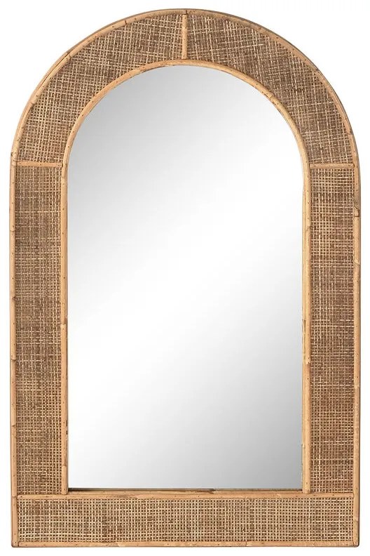 Τοίχο καθρέφτη Home ESPRIT Φυσικό Scandi 60 x 2 x 94,5 cm