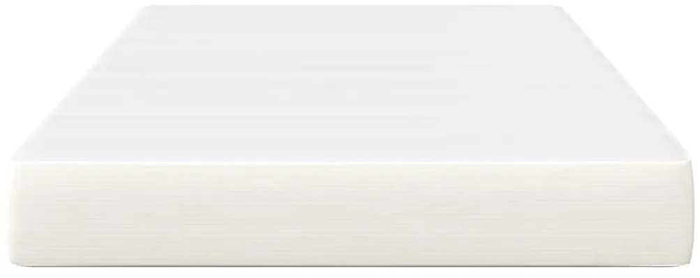 vidaXL Στρώμα Κρεβατιού με στρώμα Κρεμ 120 x 200 cm ύφασμα