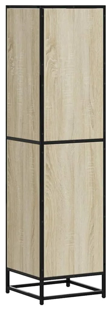 vidaXL Highboard Sonoma Oak Κατασκευασμένο ξύλο και μέταλλο