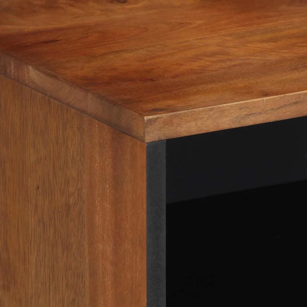 vidaXL Βάση Τηλεόρασης Καφέ 80 x 31.5 x 46 cm Μασίφ ξύλο μάνγκο