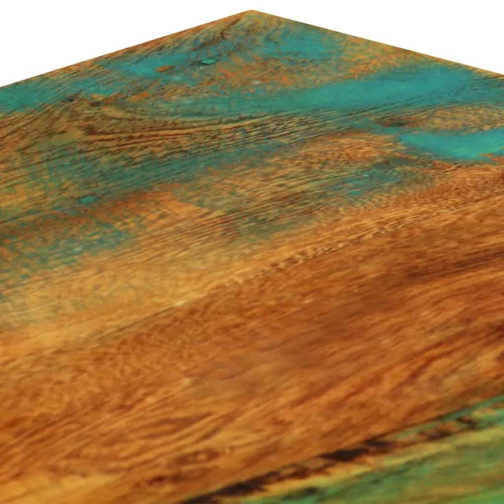 Τραπεζάκι Σαλονιού 100x60x35 εκ. από Μασίφ Ανακυκλωμένο Ξύλο - Καφέ