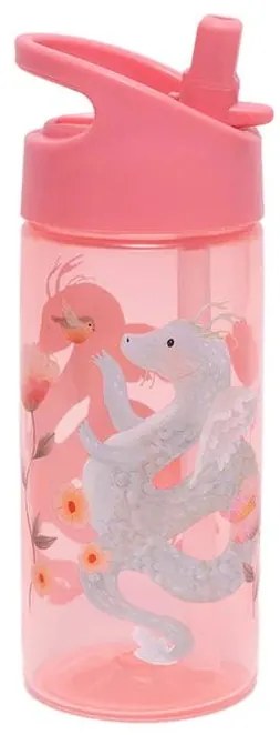 Παγούρι Με Καλαμάκι Tritan Fairytale Dragon Peony 380ml Petit Monkey PTM-DB45