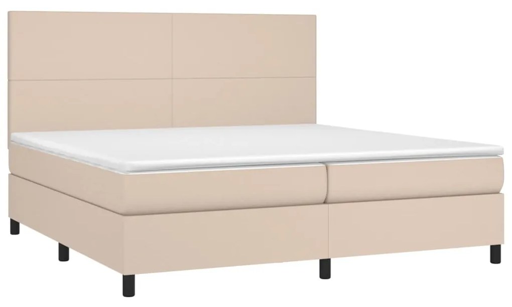 ΚΡΕΒΑΤΙ BOXSPRING ΜΕ ΣΤΡΩΜΑ ΚΑΠΟΥΤΣΙΝΟ 200X200ΕΚ.ΑΠΟ ΣΥΝΘ.ΔΕΡΜΑ 3142748