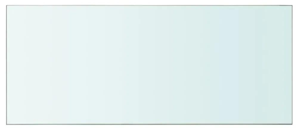 Ράφια Πάνελ 2 τεμ. Διάφανα 70 x 30 εκ. Γυάλινα - Διαφανές