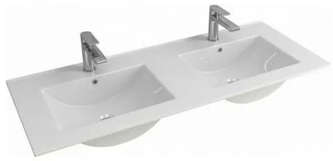 Νιπτήρας SLIM 120 γυαλιστερή πορσελάνη 120x46cm 3WBH120DB0 3WBH120DB0