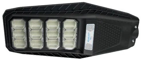 Ηλιακό Φωτιστικό Δρόμου LED 200W 6000K ABS Ανθρακί 6605 Spotlight-6605-Ανθρακί 6605