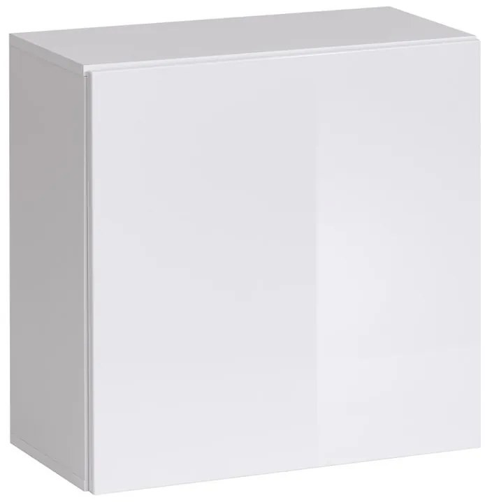 Swap Κρεμαστό Έπιπλο Τηλεόρασης Λευκό 120x30x40