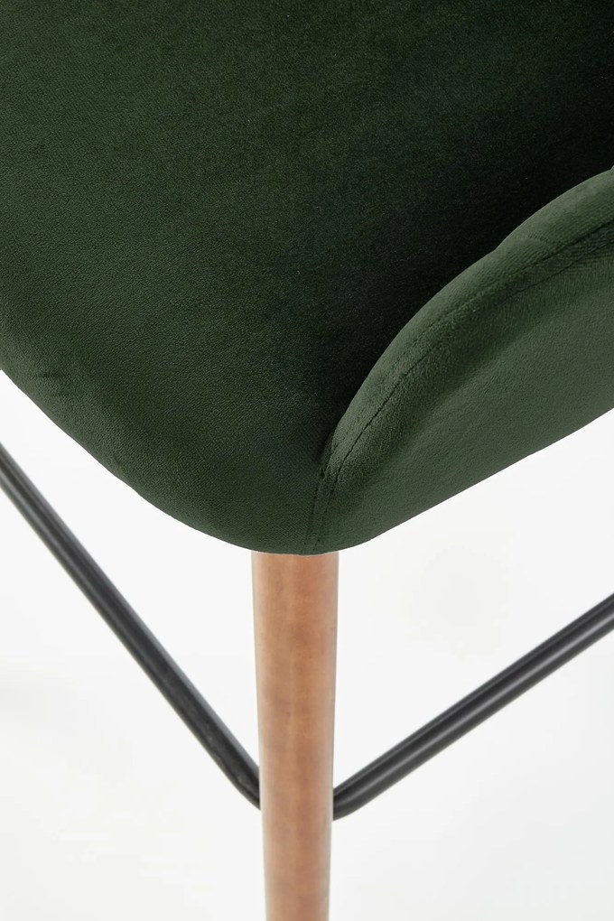 H93 bar stool, color: dark green DIOMMI V-CH-H/93-C.ZIELONY