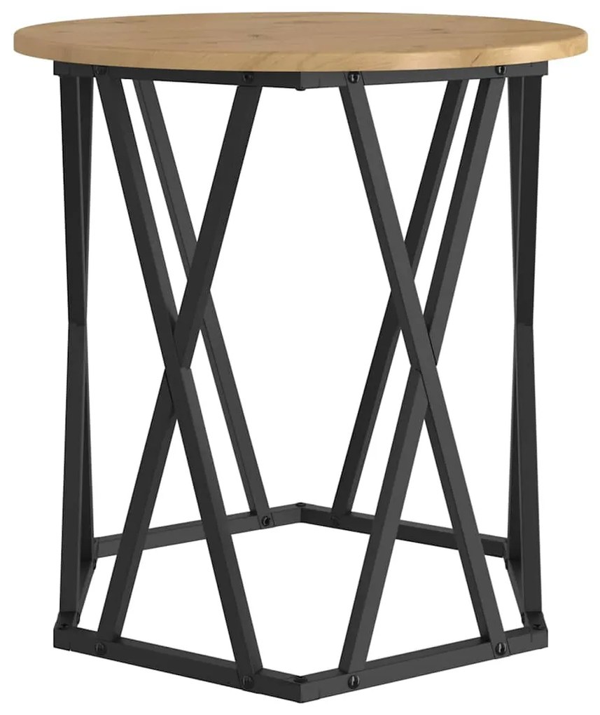 vidaXL Τραπεζάκι σαλονιού 2 pcs artisan δρυς 50 x 50 x 50 cm