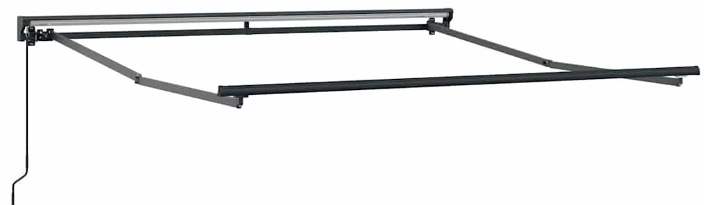 vidaXL Σκηνίτσα Αναδιπλούμενη Ανοιχτό γκρι 350x250 εκ ύφασμα