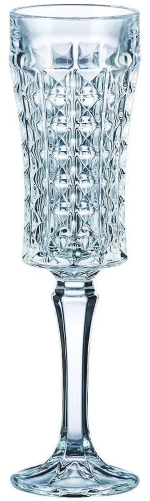 Ποτήρι Κολωνάτο Diamond CTB03102022 120ml Clear Από Κρύσταλλο Βοημίας Κρύσταλλο