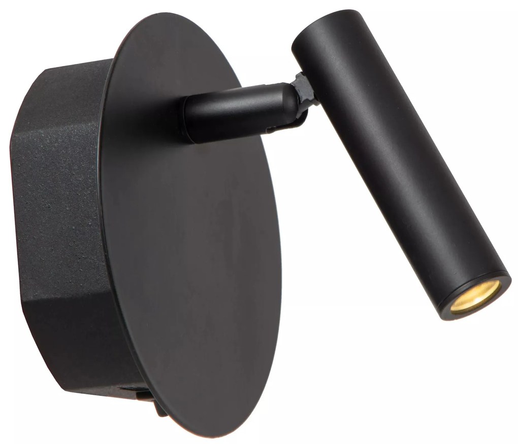 Φωτιστικό Επίτοιχο Lucide 77288-03-30 JOLIJN Μαύρο Ματ (Black Mat) 3000 K