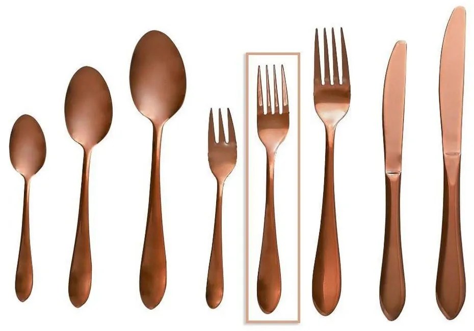 Πιρούνι Φρούτου Prime 17.8cm Cur106K12 Bronze Espiel Stainless Steel