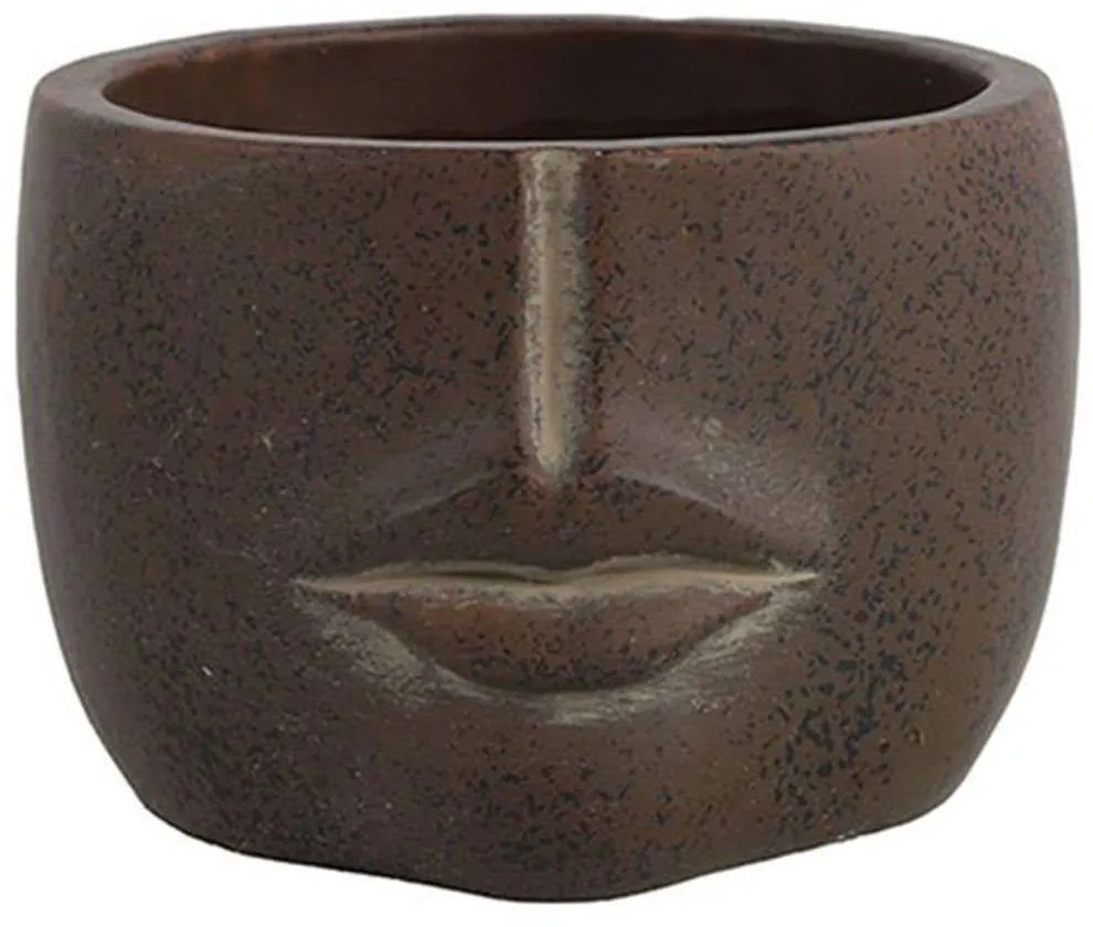 Κασπώ Face 013.788208 18x11,5cm Brown Κεραμικό