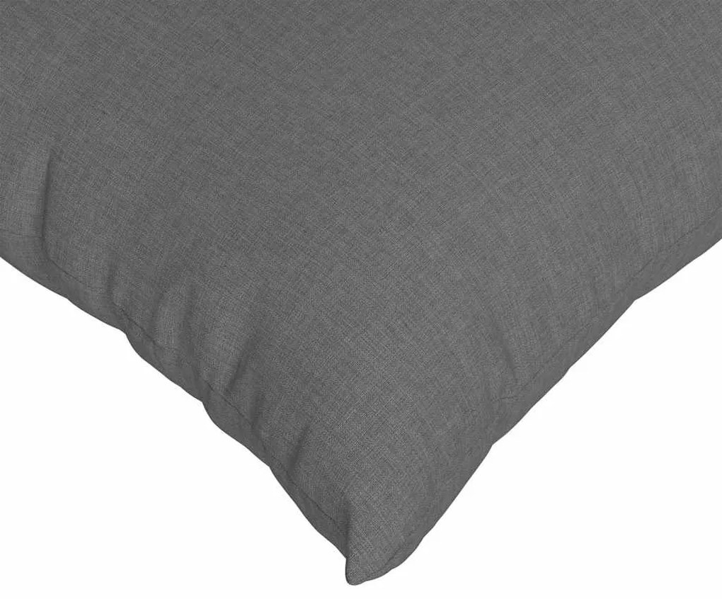 vidaXL Μαξιλάρι Καναπέ 2 pcs Σκούρο Γκρι 60 x 40 cm ύφασμα