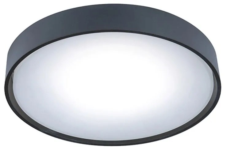 Φωτιστικό Οροφής - Πλαφονιέρα Ibiza 4298800 LED 10W 3000K 770Lm 16x4,8cm Anthracite Viokef