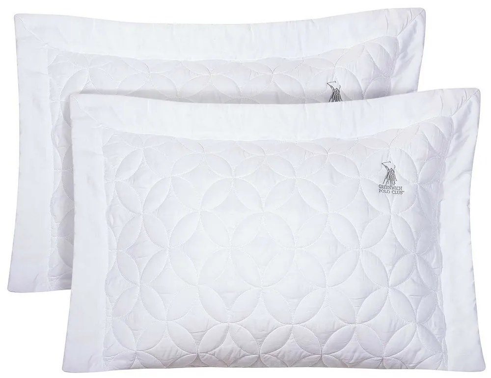 Μαξιλαροθήκες 2357 (Σετ 2τμχ) White Greenwich Polo Club 50Χ70 Microfiber