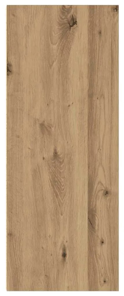 vidaXL Βιβλιοθήκη Αρτισιανή Δρυς 40x30x77 εκ. από Επεξεργασμένο Ξύλο