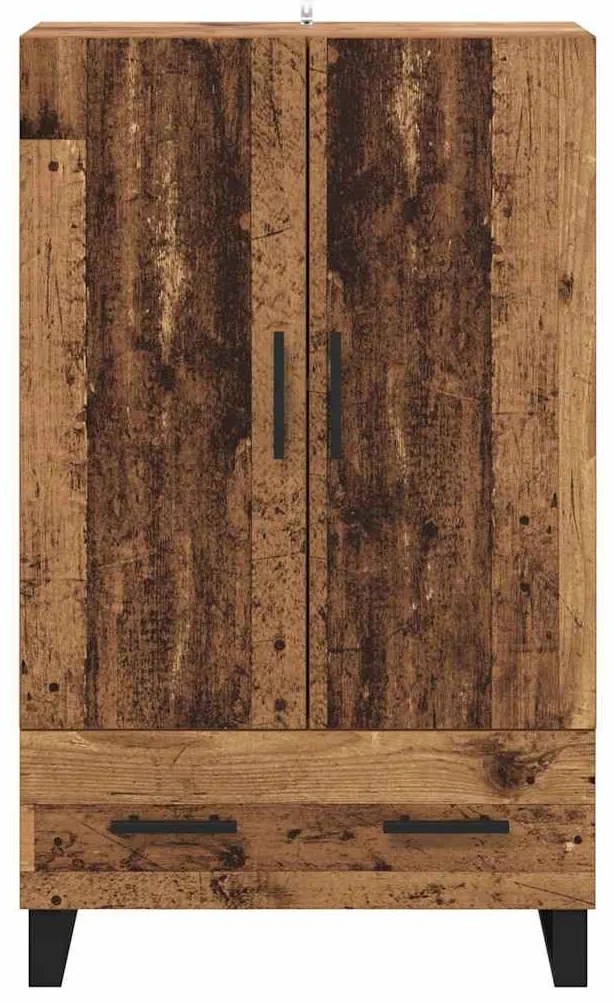 vidaXL Highboard Παλιό Ξύλο 69,5 x 30 x 115 εκ Επεξεργασμένο ξύλο