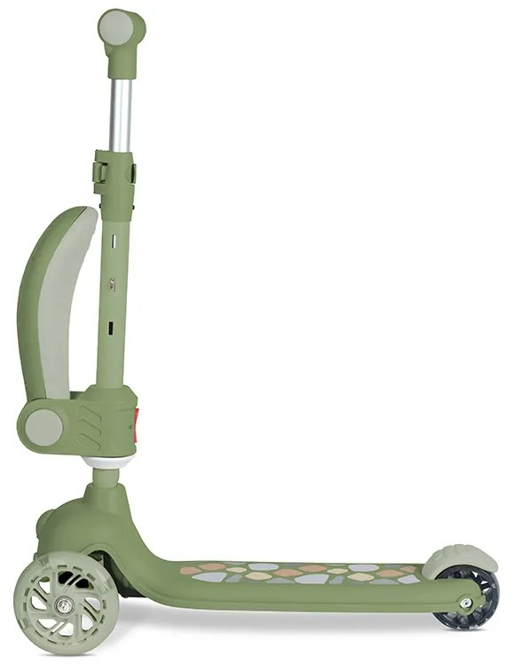 Πατίνι Scooter Jetster Plus Τρίτροχο Με Κάθισμα  Green  10390240002  Lorelli