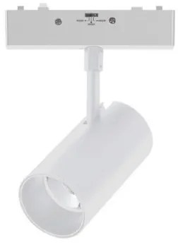 Μαγνητικό Σποτ Ράγας Ultra Thin LED 9W 3CCT Φ5cm InLight-TMU0110-White-Λευκό TMU0110-White