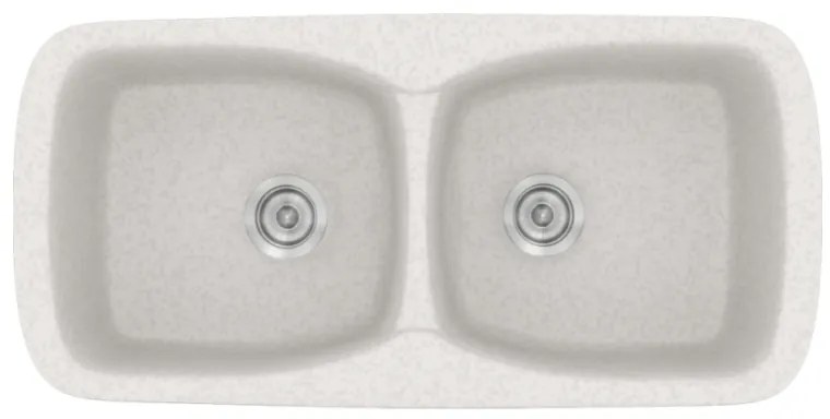 Sanitec Classic 319 Metallic Ice Νεροχύτης