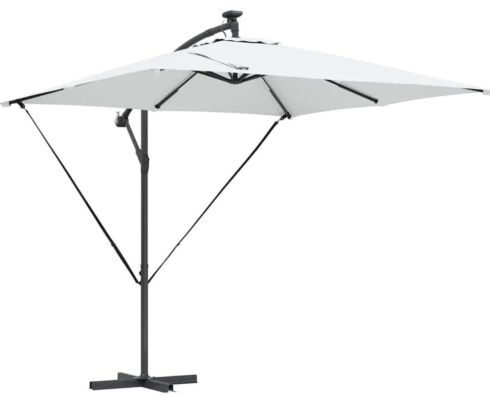 vidaXL Ομπρέλα Cantilever Banana Άμμος 249 x 249 x 250 εκ.