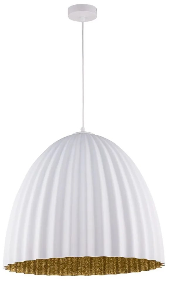 Φωτιστικό Οροφής Telma L 70 32029 58x70 White-Gold Sigma Lighting Fiberglass