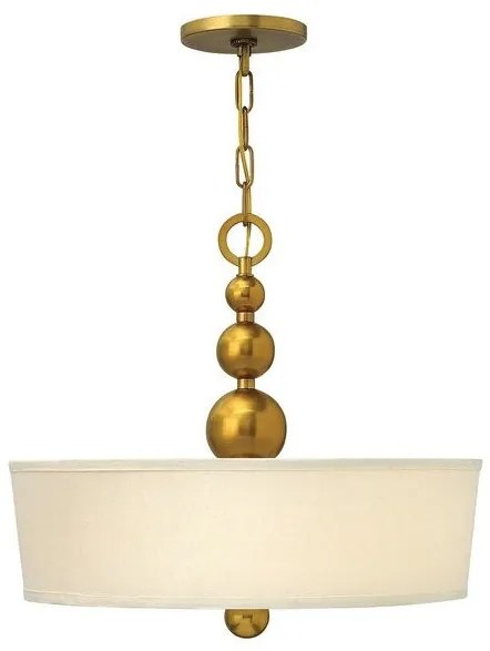 Κρεμαστό Φωτιστικό Οροφής 3xE27 Zelda Elstead Lighting-HK-ZELDA-P-B-VS-Ορείχαλκος HK-ZELDA-P-B-VS