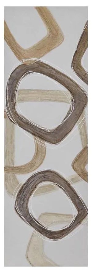 Πίνακας Σε Καμβά Bangos 2 022828 30x90xH3cm Multi Κάθετοι Canvas