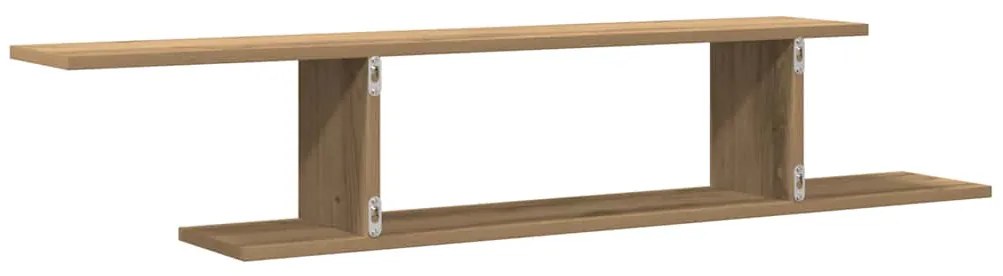 vidaXL Ράφι Τηλεόρασης Αρτισιανή Δρυς 125x18x23 εκ. Επεξεργασμένο Ξύλο