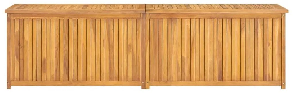 Μπαούλο Κήπου 200 x 50 x 55 εκ. από Μασίφ Ξύλο Teak - Καφέ