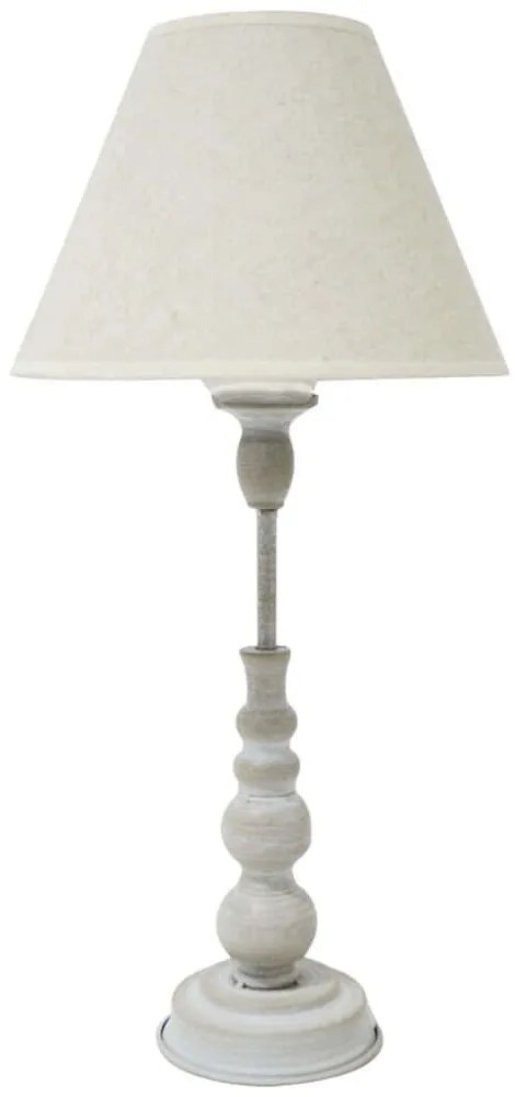 Φωτιστικό Επιτραπέζιο 845521 23x23x49cm E14 40W Antique Grey-Beige Ankor