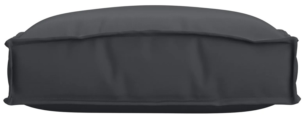 vidaXL Μαξιλάρι παλέτας για κάθισμα 2 pcs Μαύρο 40 x 40 x 8 εκ.