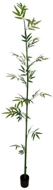Τεχνητό Δέντρο Μονό Μπαμπού Lucky 183 εκ. 2240-6 Supergreens-2240-6-Πράσινο 2240-6