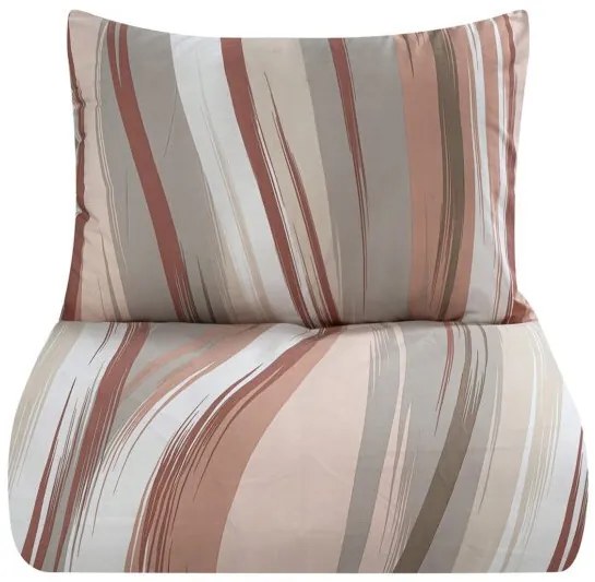 Beauty Home Σετ σεντόνια King size Lily Art 12086 270x260 Μπεζ,Κεραμιδί