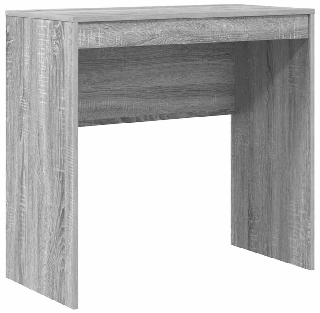 vidaXL Γραφείο Γκρι sonoma 80 x 40 x 76 εκ. Επεξεργασμένο ξύλο