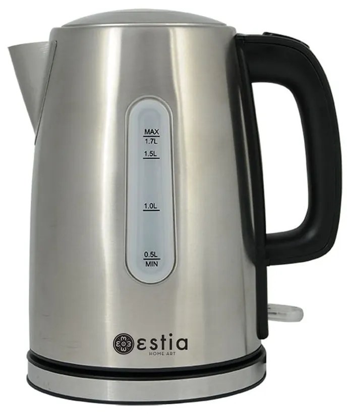 Βραστήρας Ηλεκτρικός Infinity 06-10102 1.7Lt 2200W Silver Estia Stainless Steel