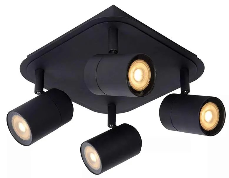 Φωτιστικό Οροφής Lucide 26958-20-30 LENNERT Μαύρο Ματ (Black Mat) 3000 K