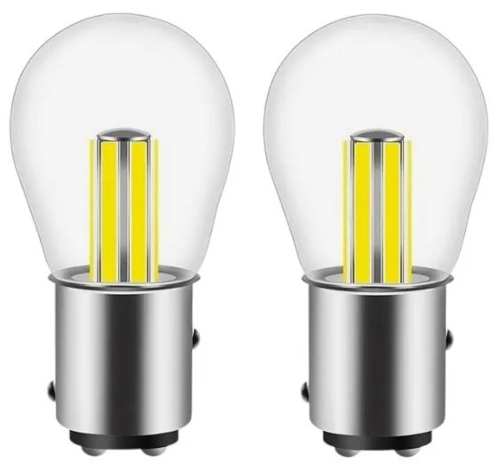 Λαμπτήρες LED διπολικοί S25 - R-DS25E-03AU - 2τεμ