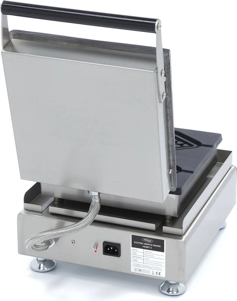 Waffle Maker - 4 Pieces - Hearts on Sticks