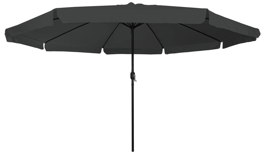 vidaXL Ομπρέλα Κήπου 395x245 cm Ανθρακί