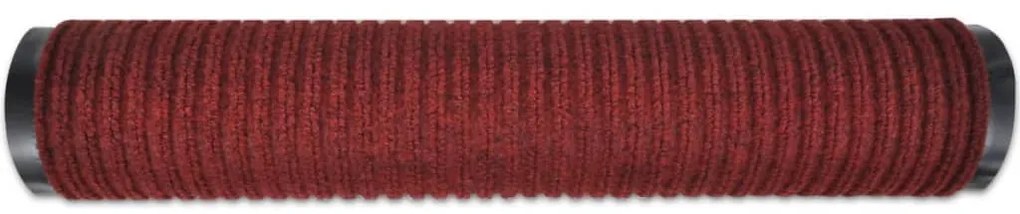 vidaXL Πατάκι Πόρτας Κόκκινο 90 x 120 εκ. από PVC