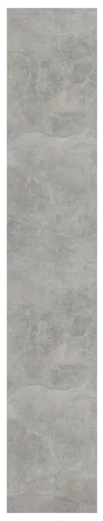 vidaXL Βιβλιοθήκη/Διαχωρισ. Χώρου Γκρι Σκυρ. 80x30x166 εκ. Επεξ. Ξύλο