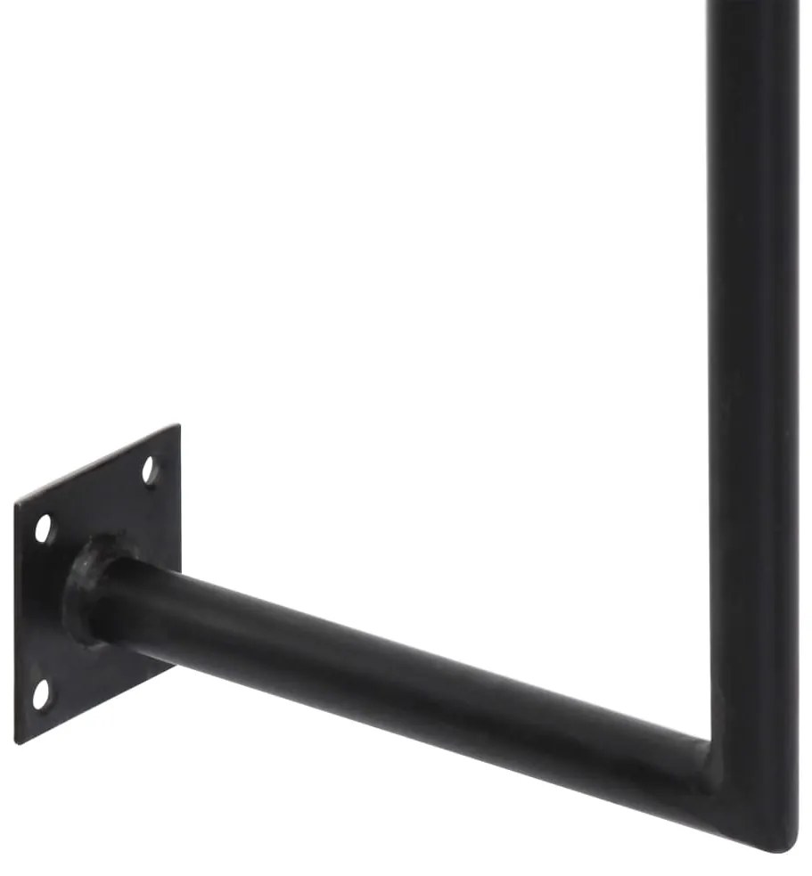 vidaXL Γραφείο Τοίχου 90 x 40 x 170 εκ. από Μασίφ Ξύλο Ακακίας