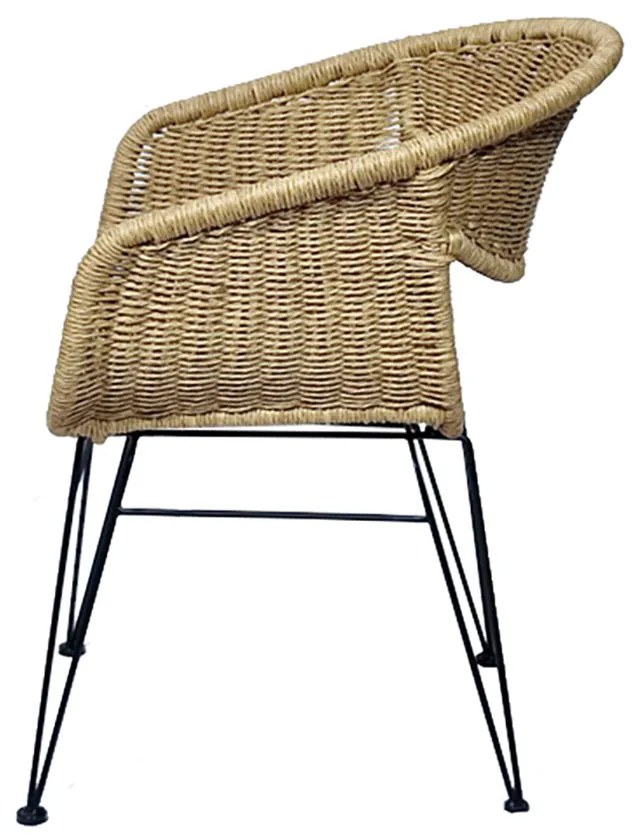 HAVANA ΚΑΡΕΚΛΑ ΦΥΣΙΚΟ 59x64xH80cm - 22-0079 - 22-0079