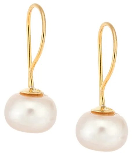 Σκουλαρίκια Senza Silver 925 Gold Plated Pink