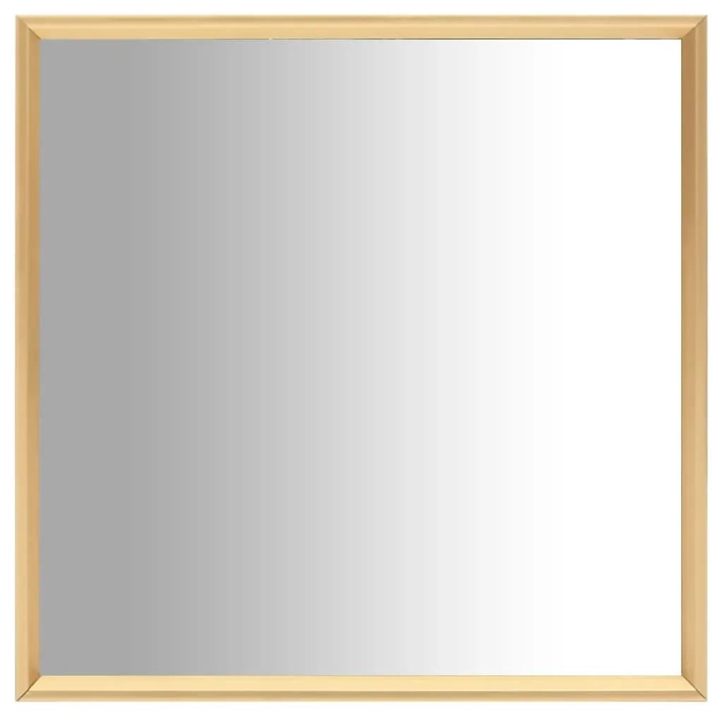vidaXL Καθρέφτης Χρυσός 40 x 40 εκ.