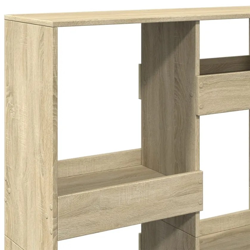 vidaXL Βιβλιοθήκη/Διαχωριστικό Χώρου Δρυς 100x33x135 εκ. Επεξ. Ξύλο